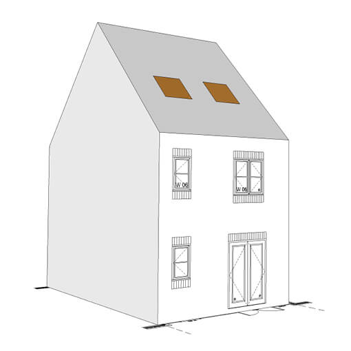 Loft Conversion Without Dormer Studio Charrette Plan Design